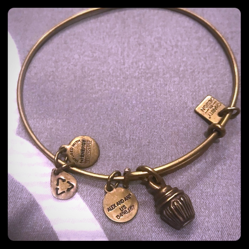 Alex And Ani Cupcake Bracelet